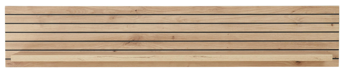 POLICA - barve hrasta, Moderno, leseni material (120/22/23cm) - Hom`in