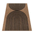 OUTDOORTEPPICH 120/160 cm Columbia Fashion Schwarz  - Schwarz, Basics, Textil (120/160cm) - Novel