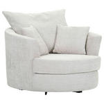 SESSEL in Chenille  - Schwarz, KONVENTIONELL, Textil/Metall (115/72/115cm) - Carryhome