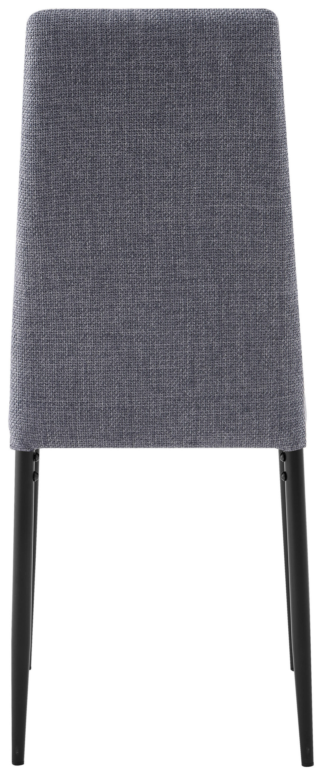 STOL, kovina, tekstil siva  - siva/črna, Design, kovina/tekstil (41/98/52cm) - Stylife