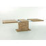 ESSTISCH Wildeiche vollmassiv rechteckig Eichefarben - Eichefarben, Basics, Holz/Metall (150/95/76cm) - VALDERA