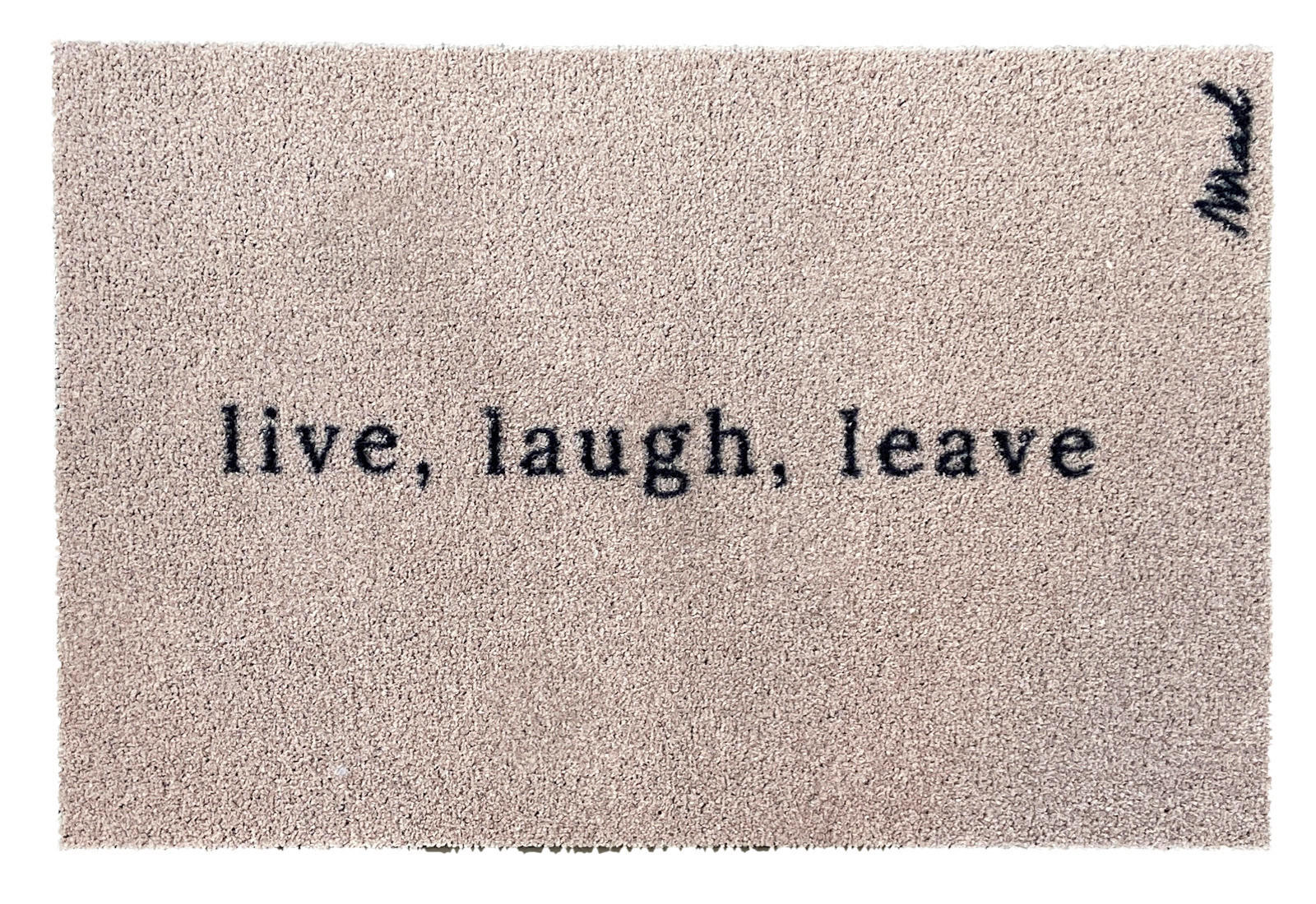 FUßMATTE  50/75 cm  Champagner  - Champagner, Trend, Kunststoff (50/75cm) - madaboutmats