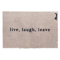 FUßMATTE  50/75 cm  Champagner  - Champagner, Trend, Kunststoff (50/75cm) - madaboutmats