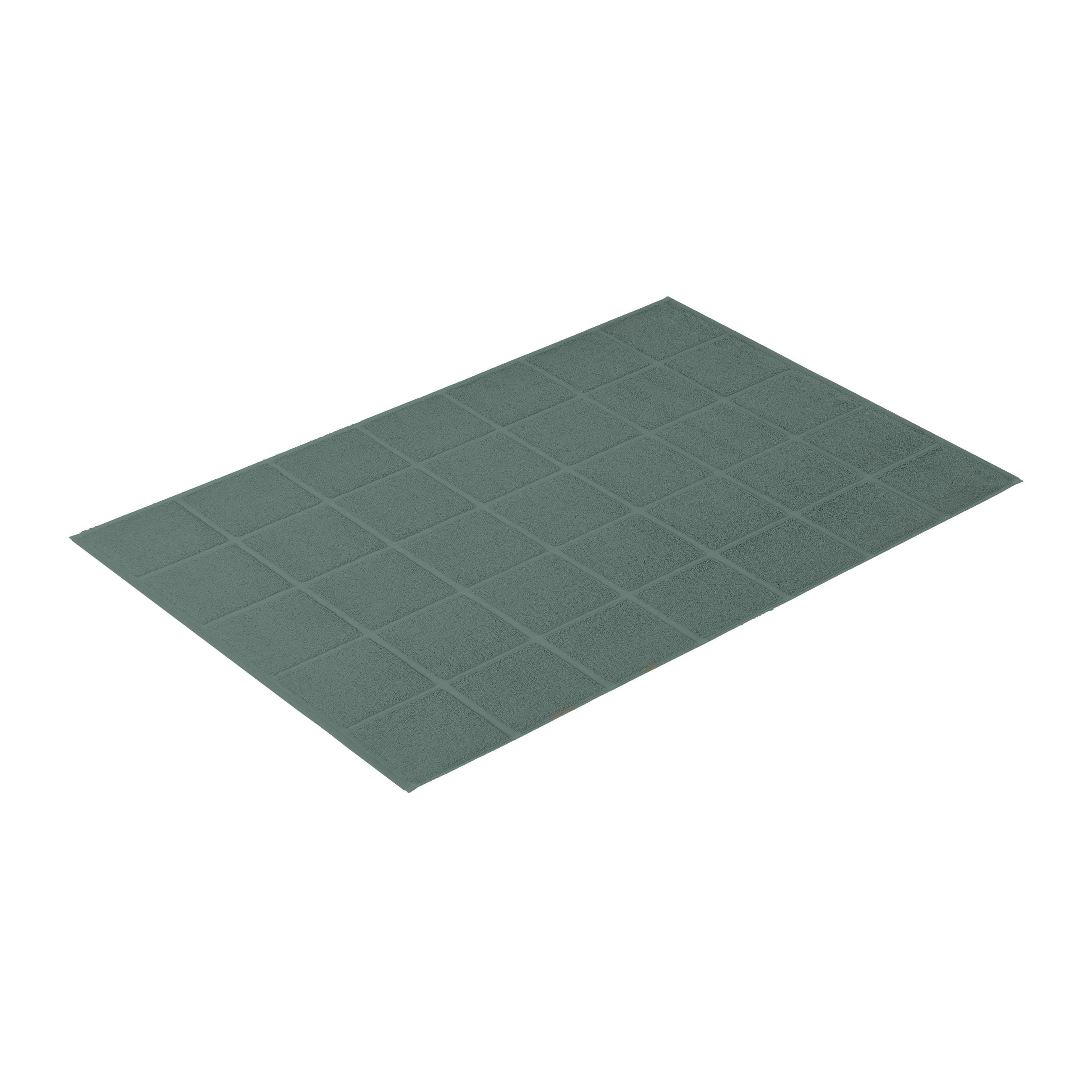 BADEMATTE Grau 090/60 cm  - Grau, Basics, Textil (090/60cm) - Vossen