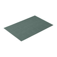 BADEMATTE Prato Grau 090/60 cm  - Grau, Basics, Textil (090/60cm) - Vossen