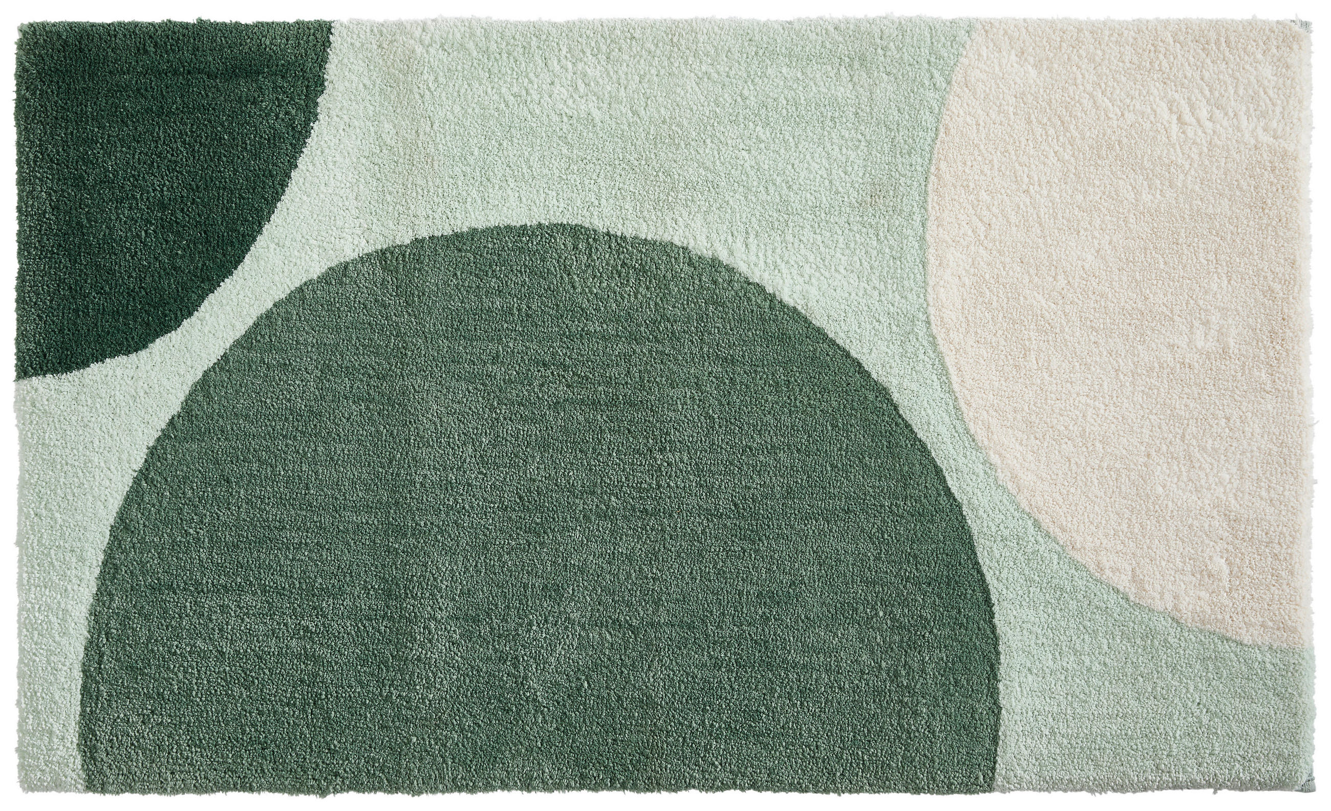 BADEMATTE Grün 70/120 cm  - Grün, Basics, Kunststoff/Textil (70/120cm) - Esposa
