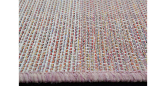 FLACHWEBETEPPICH 160/230 cm Amalfi  - Hellrosa/Rosa, Trend, Textil (160/230cm) - Novel