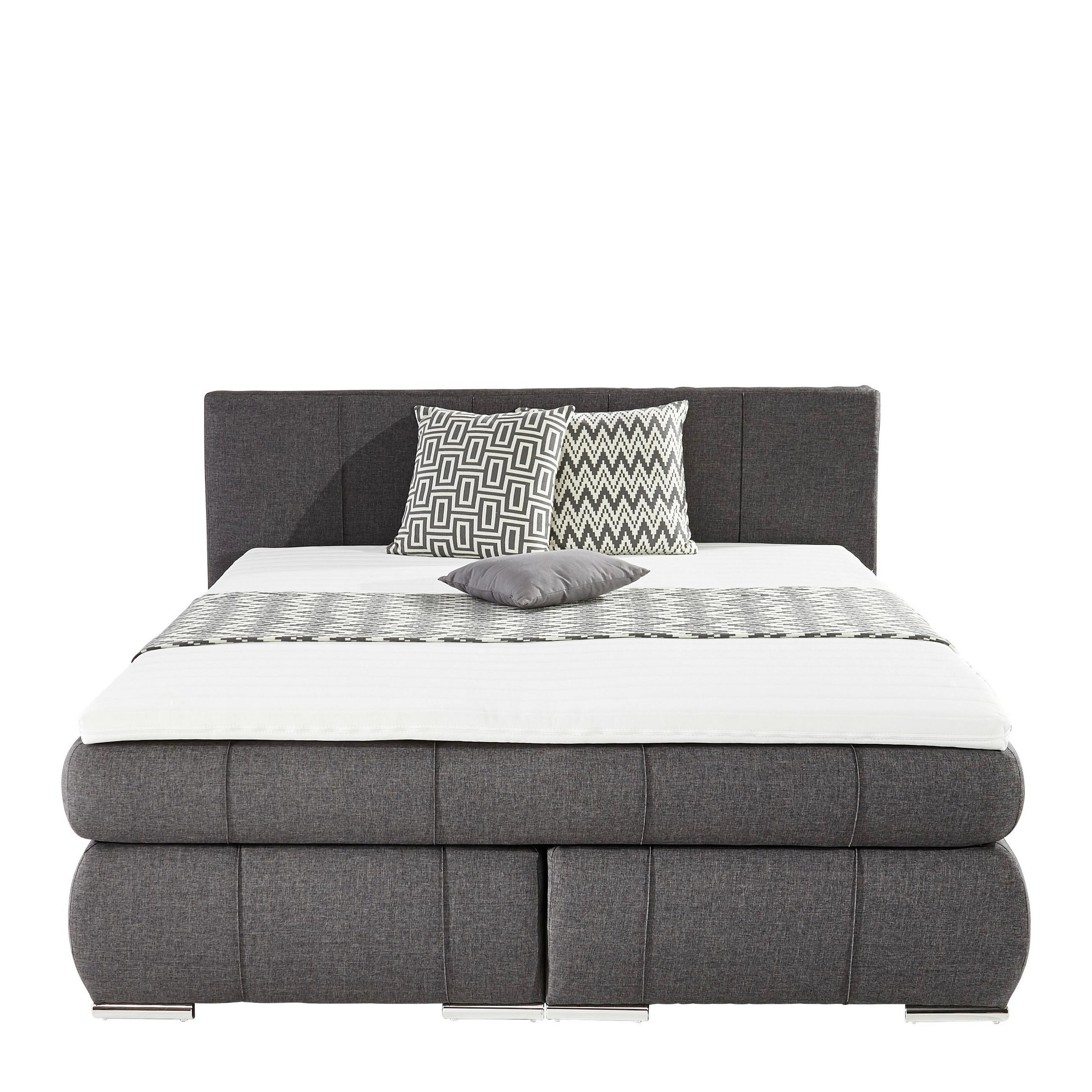 13+ Boxspringbett 140X200 Grau Xxl Lutz Gif