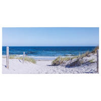 LEINWANDBILD Strand & Meer  - Multicolor, LIFESTYLE, Holz/Papier (115/55/3cm)