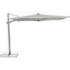 AMPELSCHIRM 300 cm  - Silberfarben/Hellgrau, Basics, Textil/Metall (300/300cm) - Suncomfort by Glatz