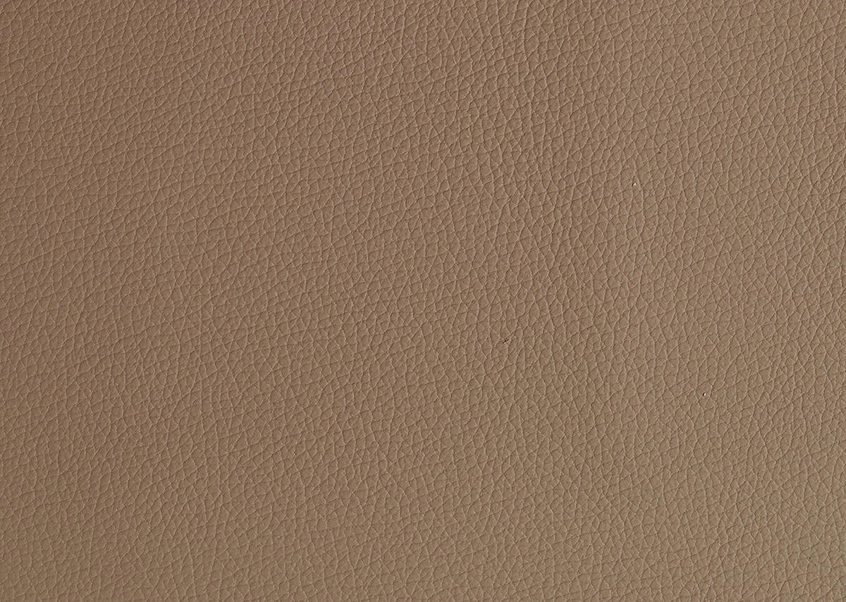 ECKSOFA in Echtleder Braun  - Alufarben/Braun, Design, Leder/Metall (271/239cm) - Cantus