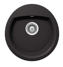 SPÜLE MANR100AGNE  - Schwarz, Basics, Stein (47/30,5/49cm) - Schock