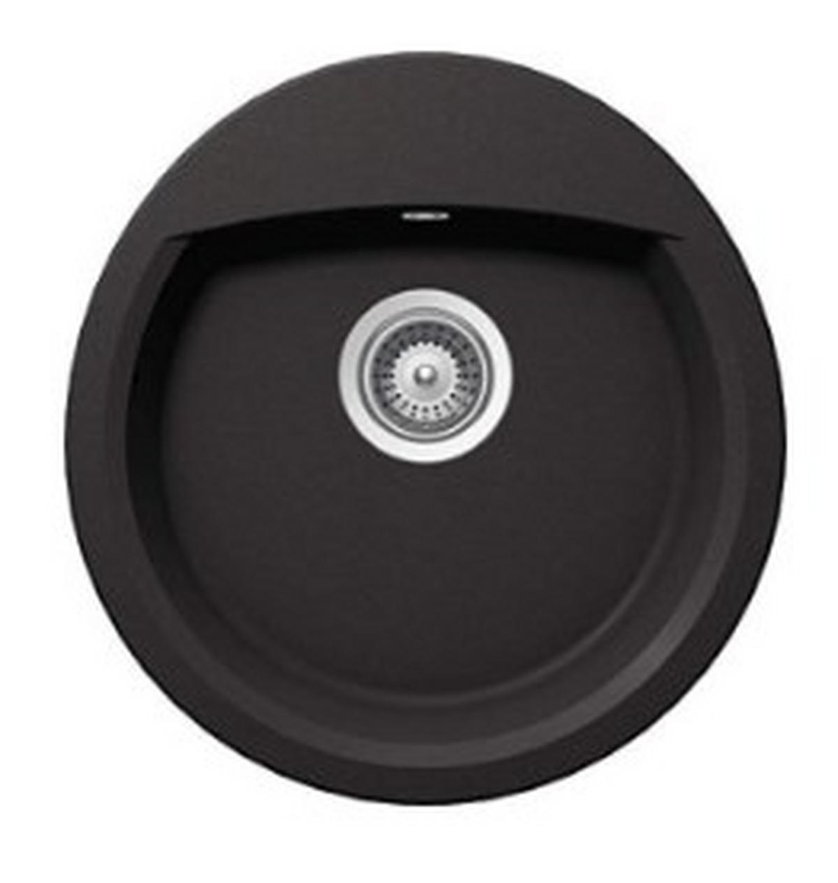 SPÜLE MANR100AGNE  - Schwarz, Basics, Stein (47/30,5/49cm) - Schock