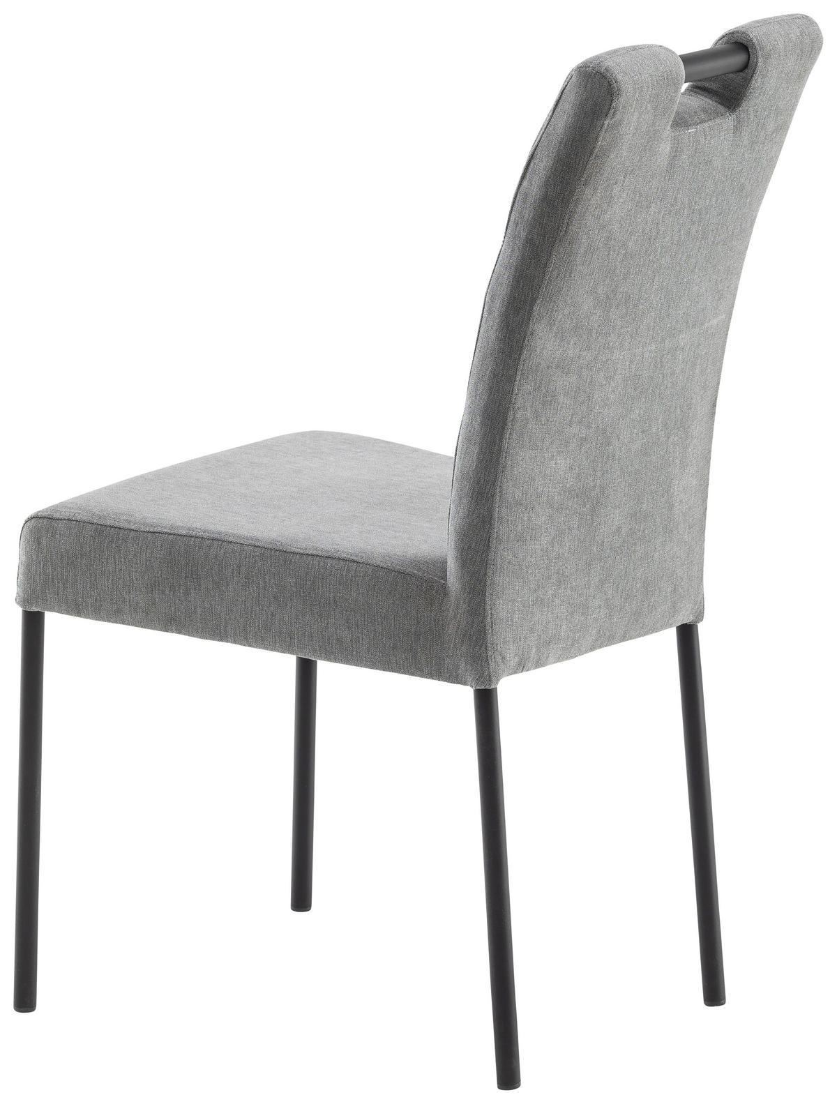STOLICA  siva  tekstil, metal      - siva/crna, Moderno, tekstil/metal (46/91/61cm)