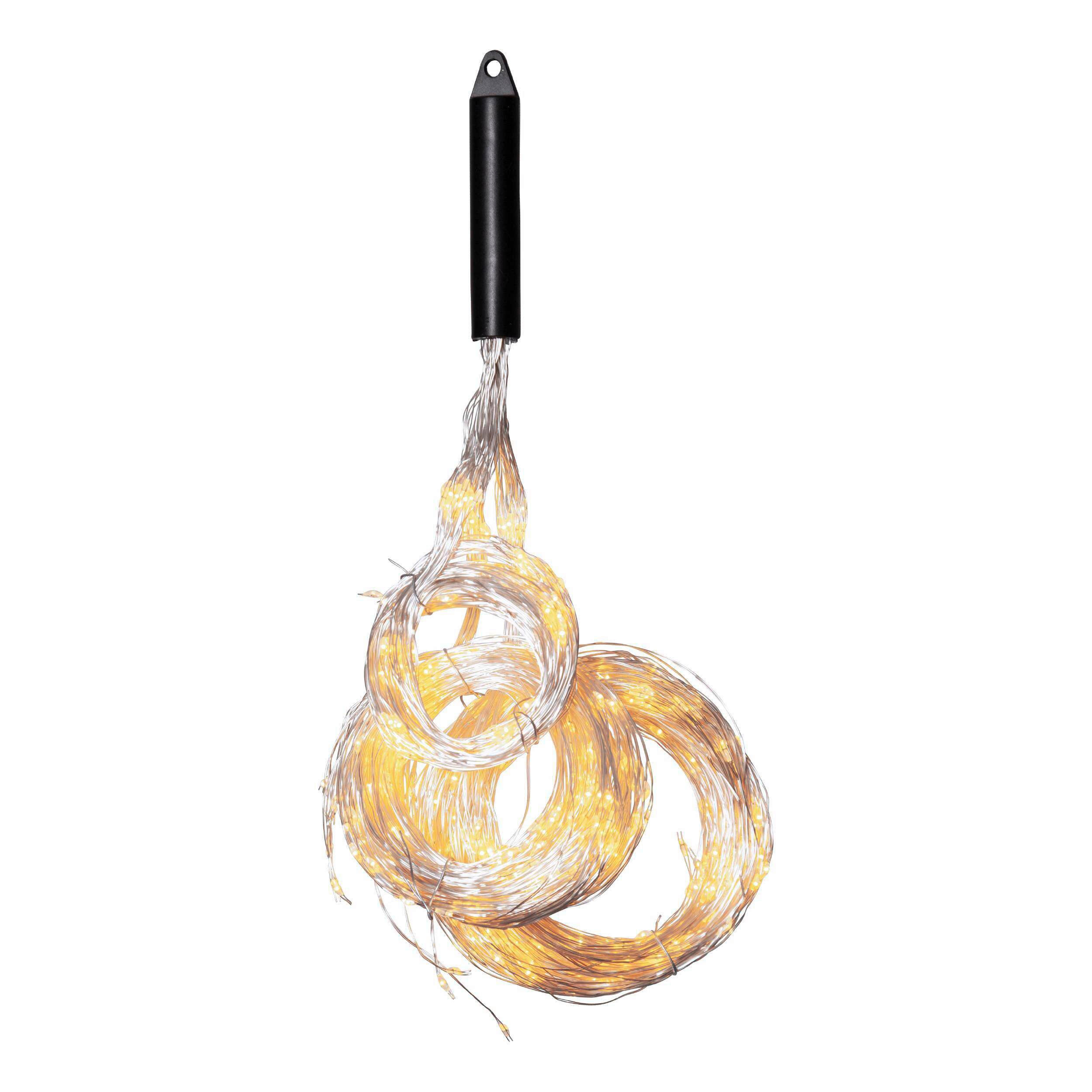 LICHTERKETTE 300 cm  - Transparent/Silberfarben, Basics, Kunststoff/Metall (300cm) - Eglo