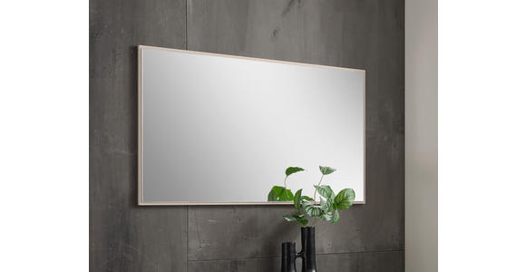 WANDSPIEGEL 95/55/2 cm  - Kaschmir, Design, Glas/Holzwerkstoff (95/55/2cm) - Voleo