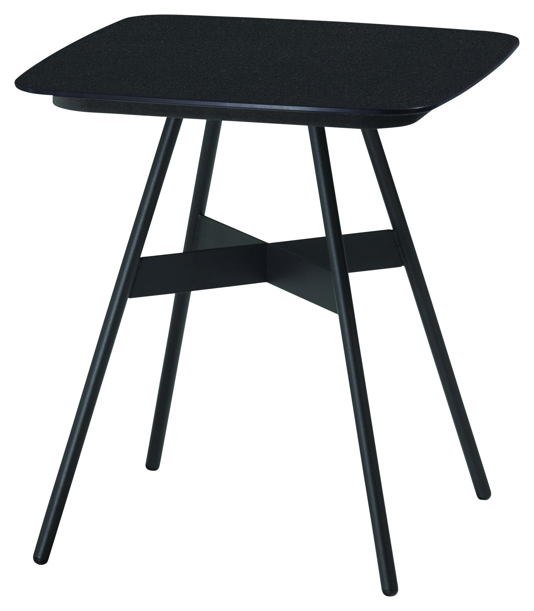 Couchtisch in Metall, Keramik 43/43/49 cm