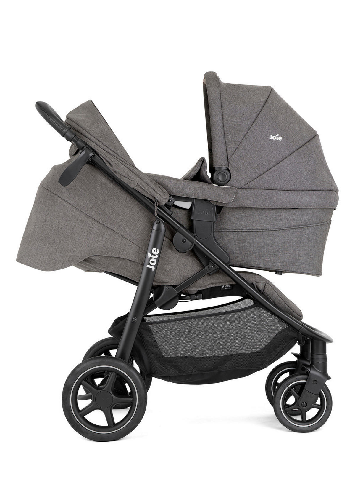 BUGGY Mytrax Pro  - Schwarz/Grau, Basics, Textil/Metall (59/102,5/91cm) - Joie
