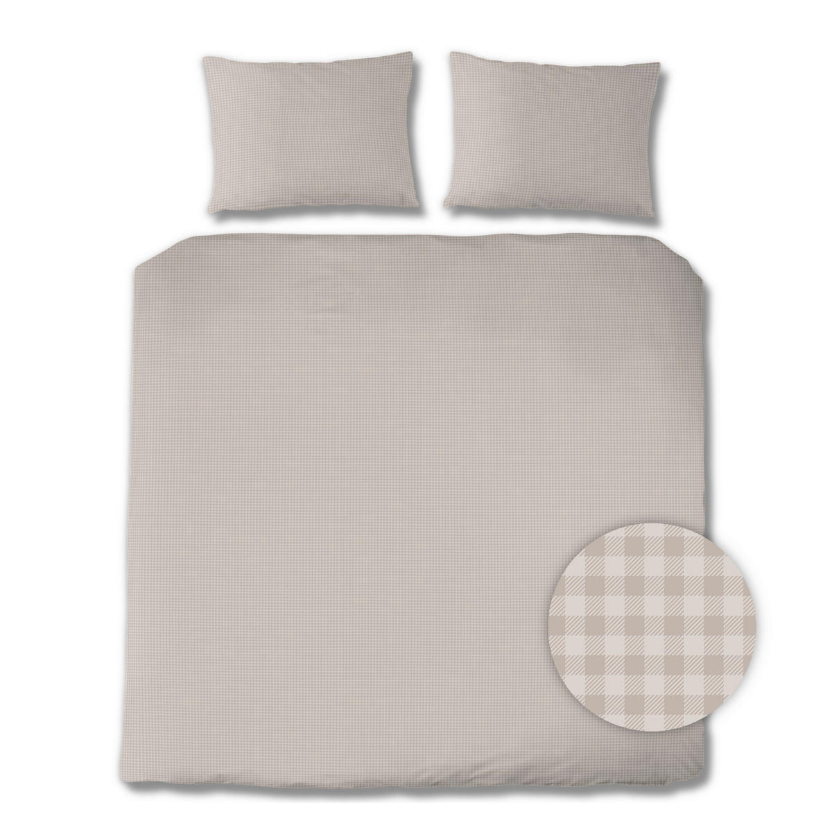 BETTWÄSCHE Satin 200/200 cm  - Beige, Design, Textil (200/200cm) - Florella