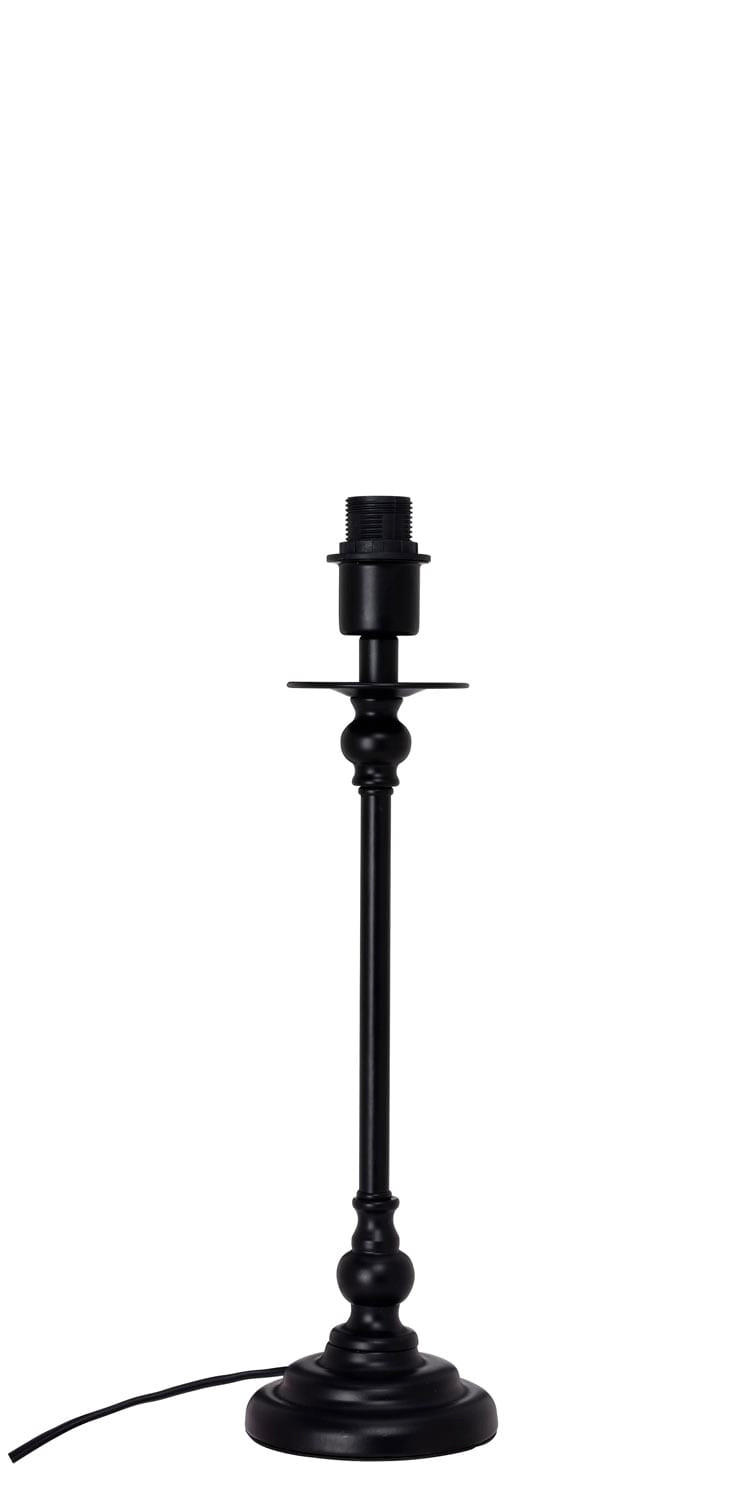 LAMPFOT   - svart, Klassisk, metall (39cm) - Cottex