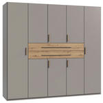 KLEIDERSCHRANK  in Sahara, Eiche Artisan  - Eiche Artisan/Sahara, Design, Holzwerkstoff (225/208/65cm) - Carryhome
