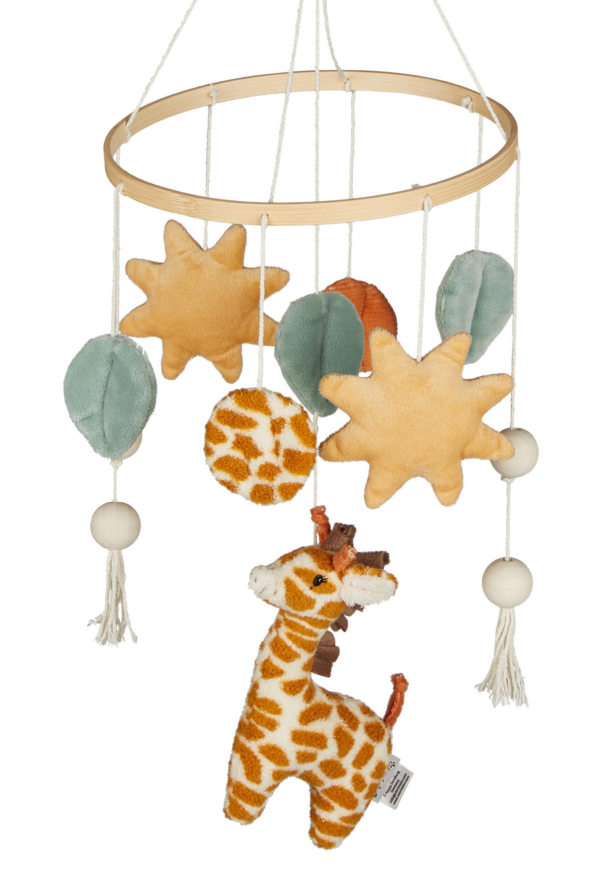 MOBILE Safari  - Multicolor, Basics, Holz/Textil (57/34/45cm) - Sterntaler