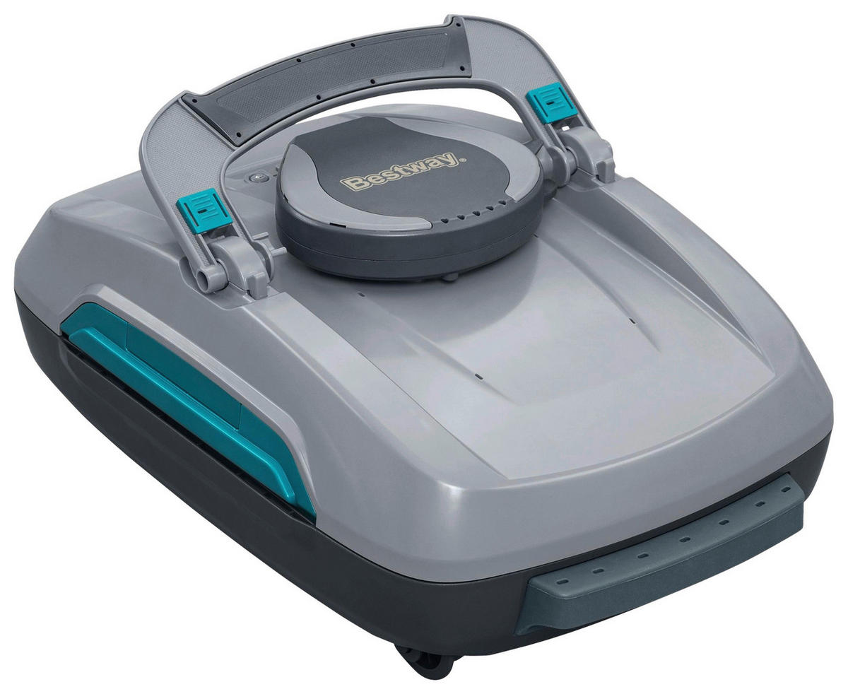POOLROBOTER 58942  - Graublau, KONVENTIONELL, Kunststoff/Metall (43,5/43,5/26cm) - Bestway