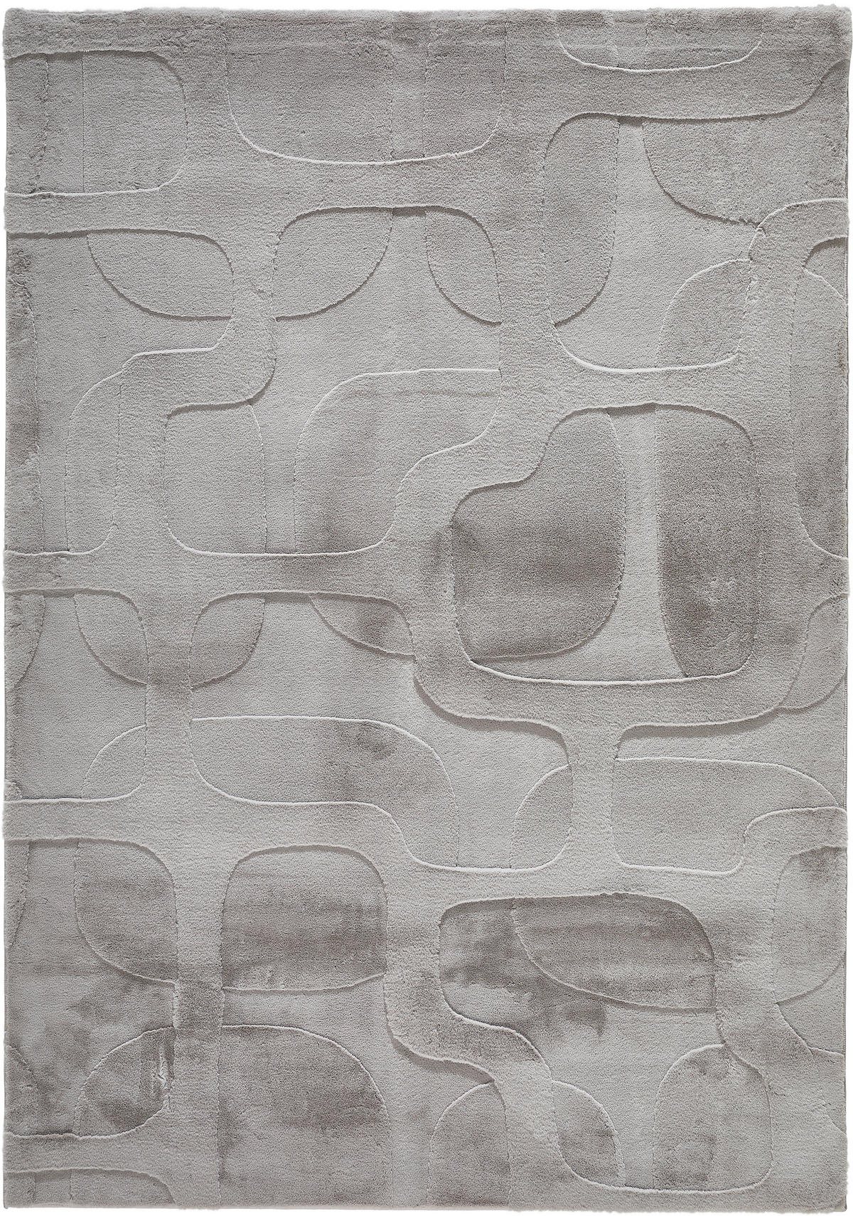 HOCHFLORTEPPICH 80/150 cm Grau  - Grau, Design, Textil (80/150cm) - Novel