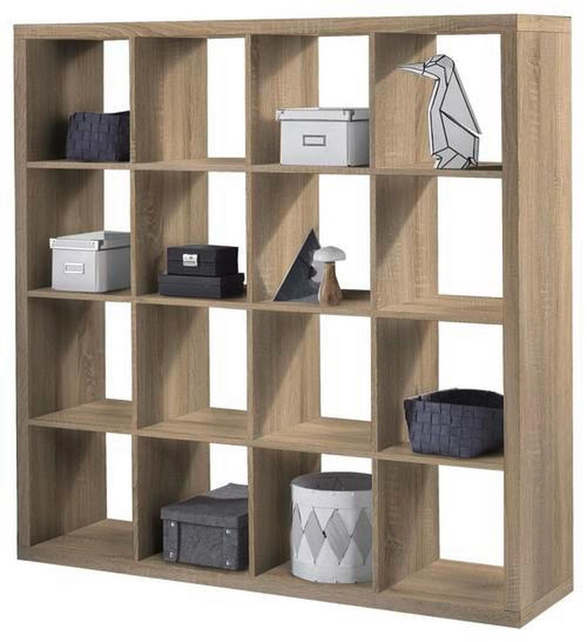 DELIACA STENA, dub sonoma, 147/147/38 cm - dub sonoma, Design, kompozitné drevo (147/147/38cm) - Carryhome