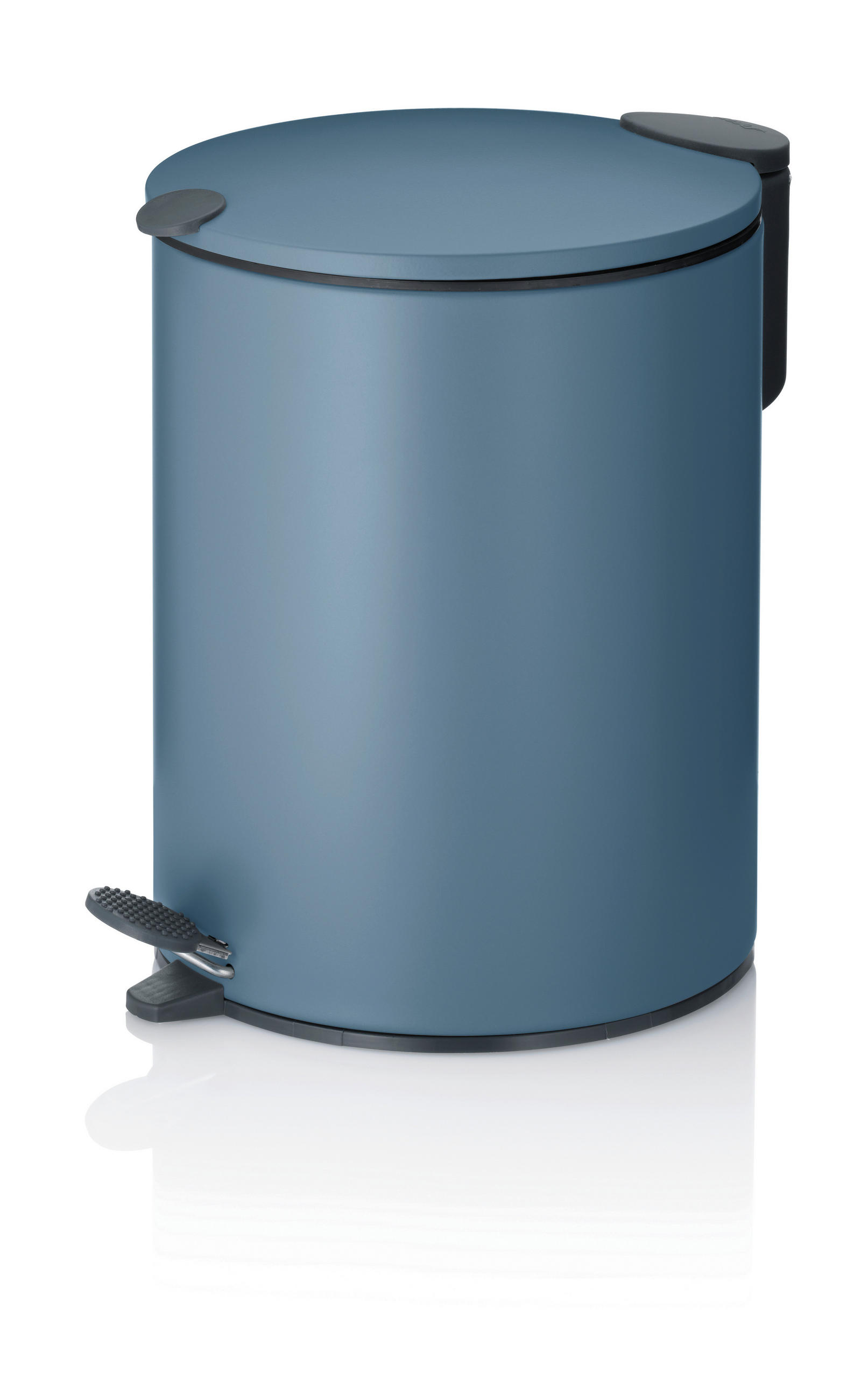 KOSMETIKEIMER Mats 3 L  - Blau/Schwarz, Basics, Kunststoff/Metall (17/24,5cm) - Kela
