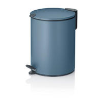 KOSMETIKEIMER Mats 3 L  - Blau/Schwarz, Basics, Kunststoff/Metall (17/24,5cm) - Kela