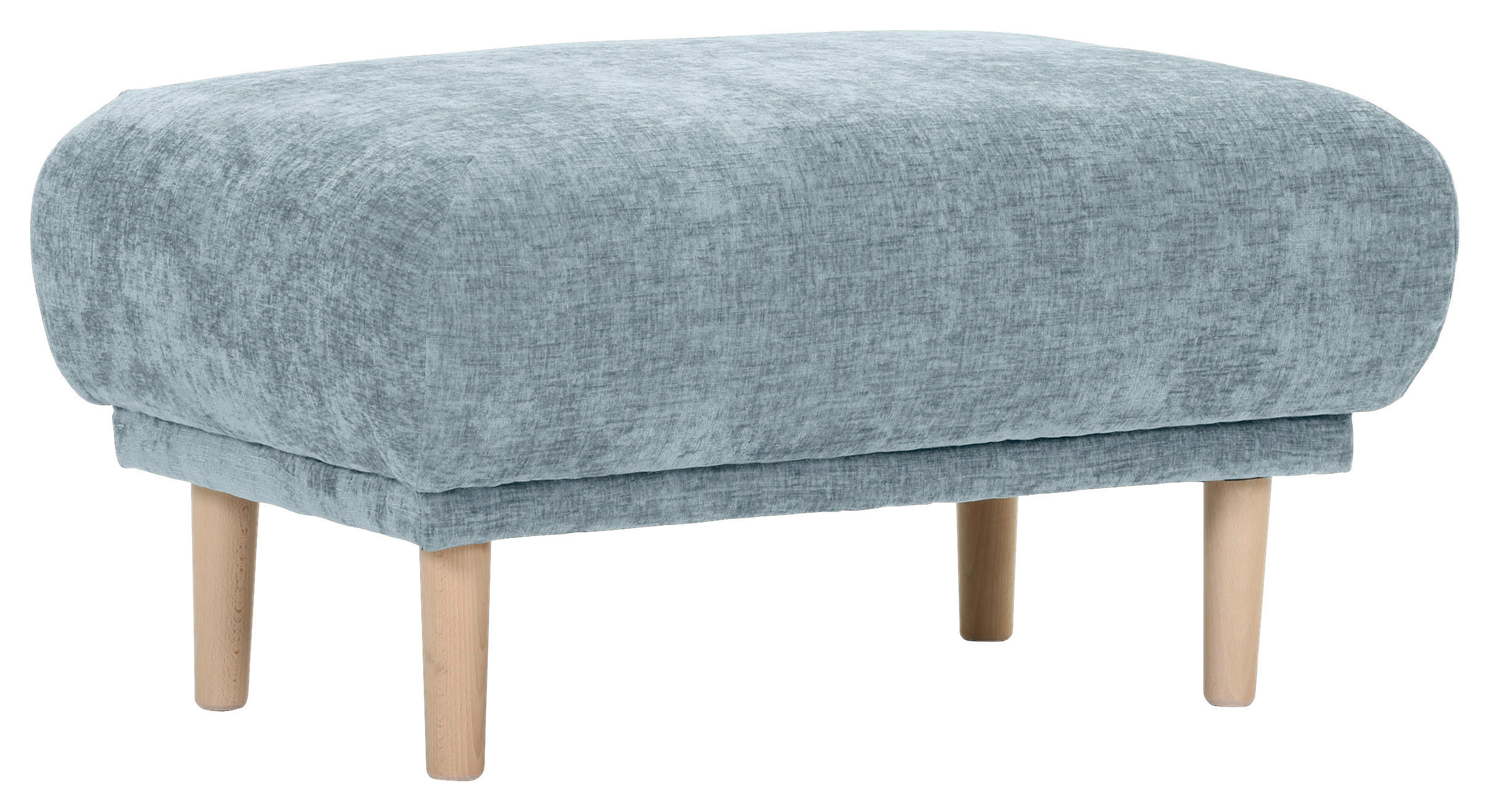 HOCKER Flachgewebe Blau  - Blau, KONVENTIONELL, Holz/Textil (88/49/62cm) - Carryhome