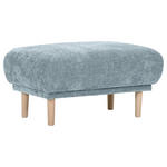 HOCKER Flachgewebe Blau  - Blau, KONVENTIONELL, Holz/Textil (88/49/62cm) - Carryhome
