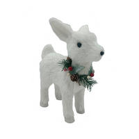 DEKOREH - Weiss, Lifestyle, Naturmaterialien/Kunststoff (26/14/30cm) - X-Mas