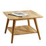 COUCHTISCH Wildeiche massiv rechteckig Eichefarben - Eichefarben/Weiß, Design, Holz (60/60/43cm) - Linea Natura COUCHTISCH Wildeiche massiv rechteckig Eichefarben - Eichefarben/Weiß, Design, Holz (60/60/43cm) - Linea Natura