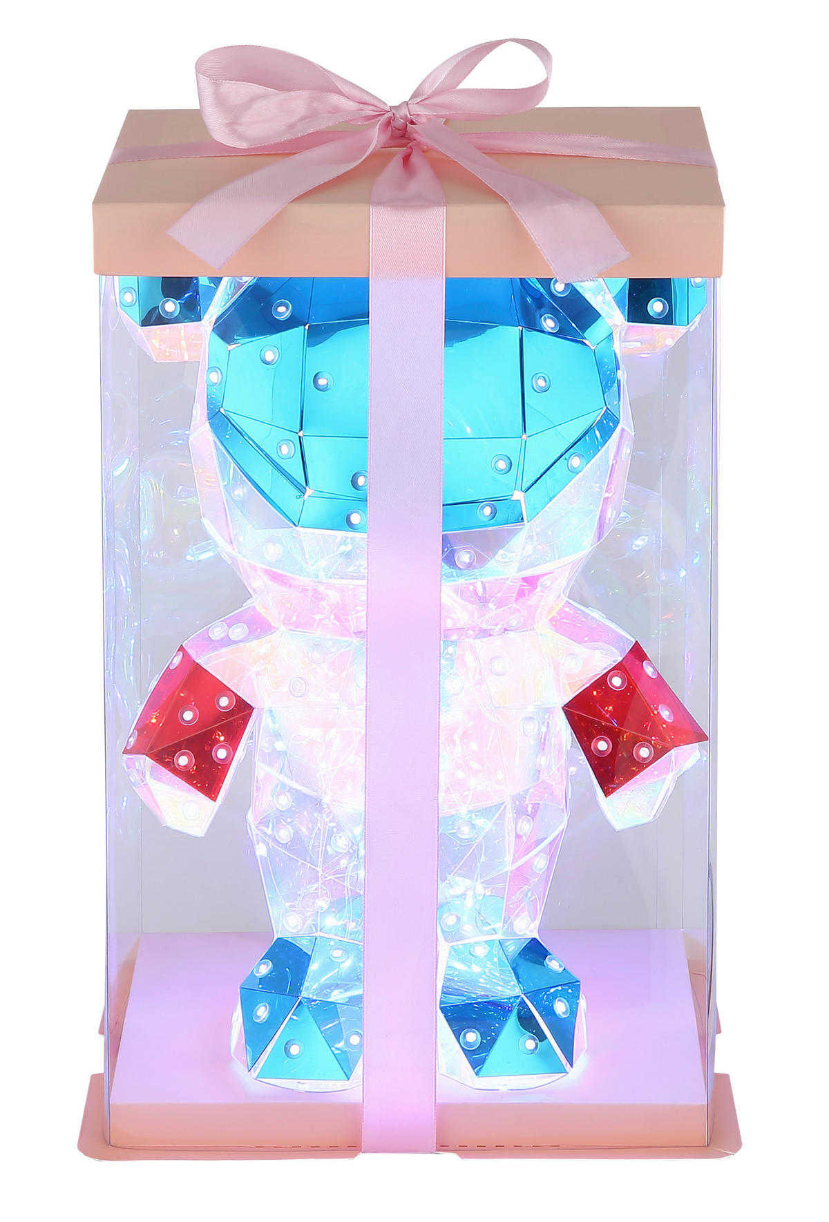 LED SVJETILJKA STOLNA BRONDAR  - bijela/siva, Design, plastika (20,5/16,5/31cm)