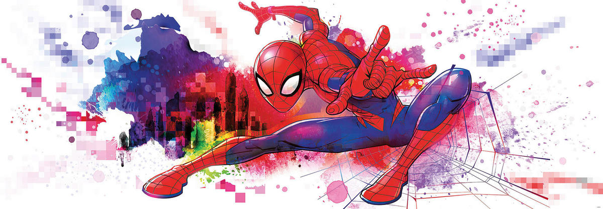 FOTOTAPETE Spiderman  - Multicolor, Basics (368/127cm) - Xora