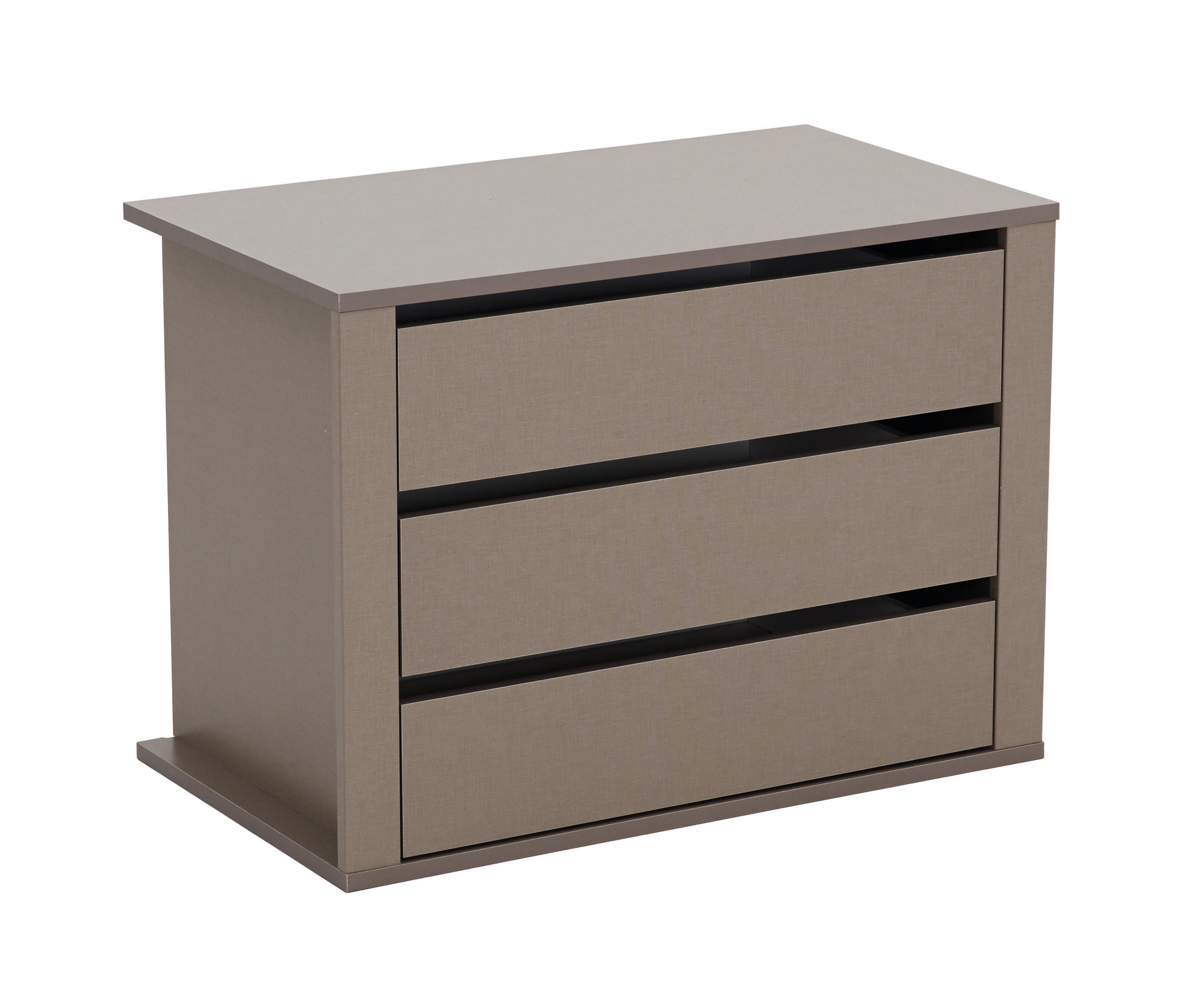ZÁSUVKOVÝ DIEL, bahenná hnedá, 75/54/47 cm - bahenná hnedá, Konventionell, kompozitné drevo (75/54/47cm) - Carryhome