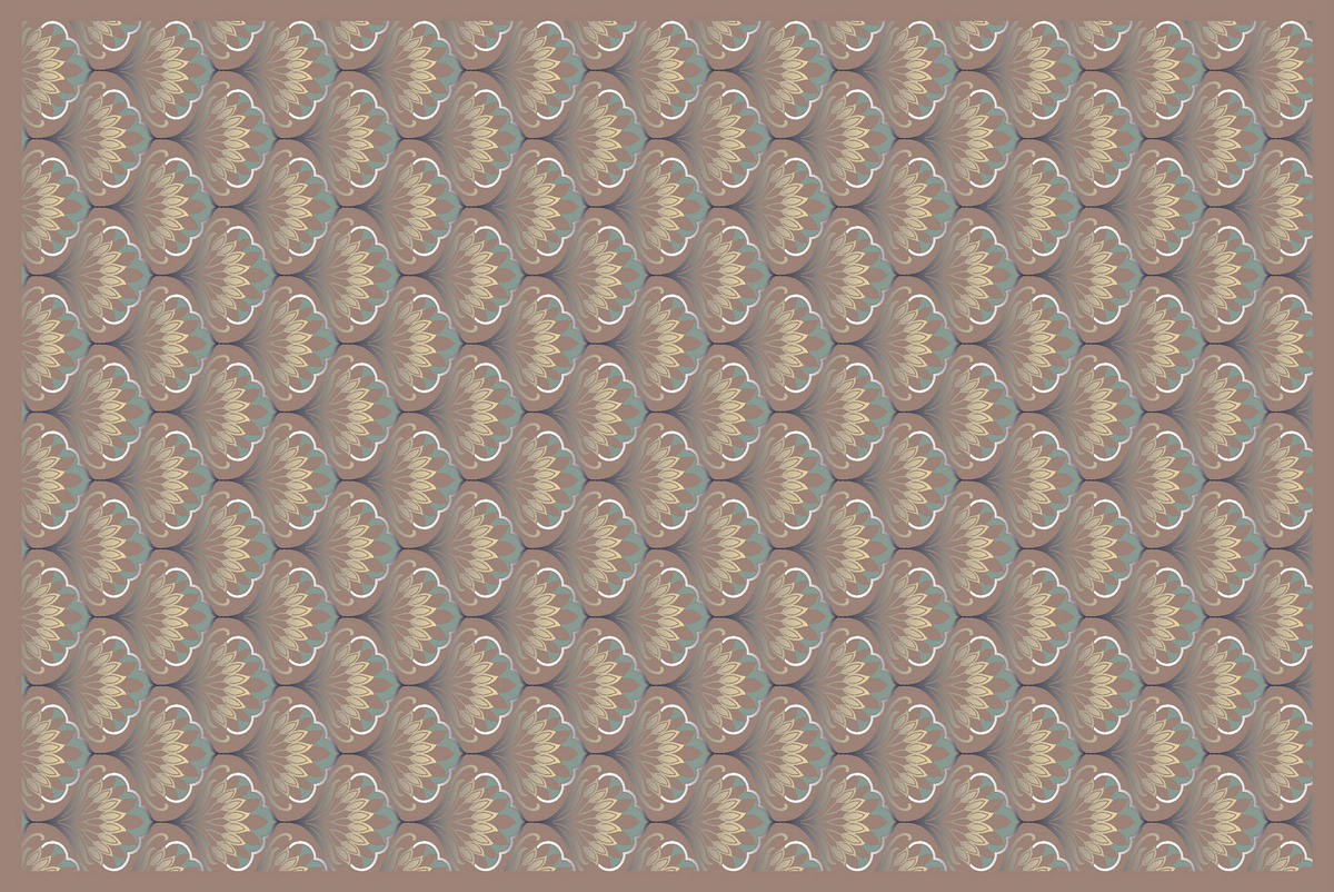 VINYL TEPPICH 90/60 cm Braun  - Braun, LIFESTYLE, Kunststoff (90/60cm)