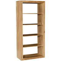 REGAL Akazie vollmassiv Akaziefarben  - Akaziefarben, Basics, Holz (80/178/40cm) - Livetastic