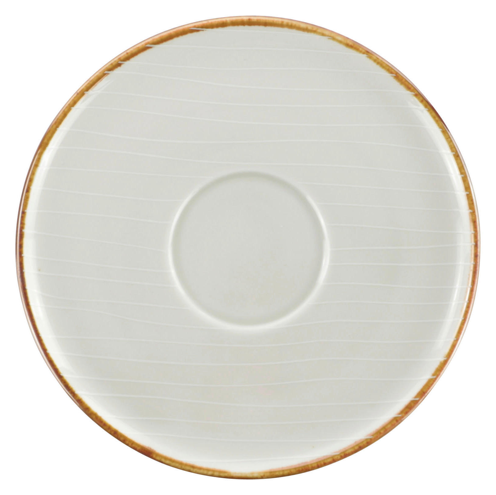 UNTERTASSE - Beige, Design, Keramik (15cm) - Landscape