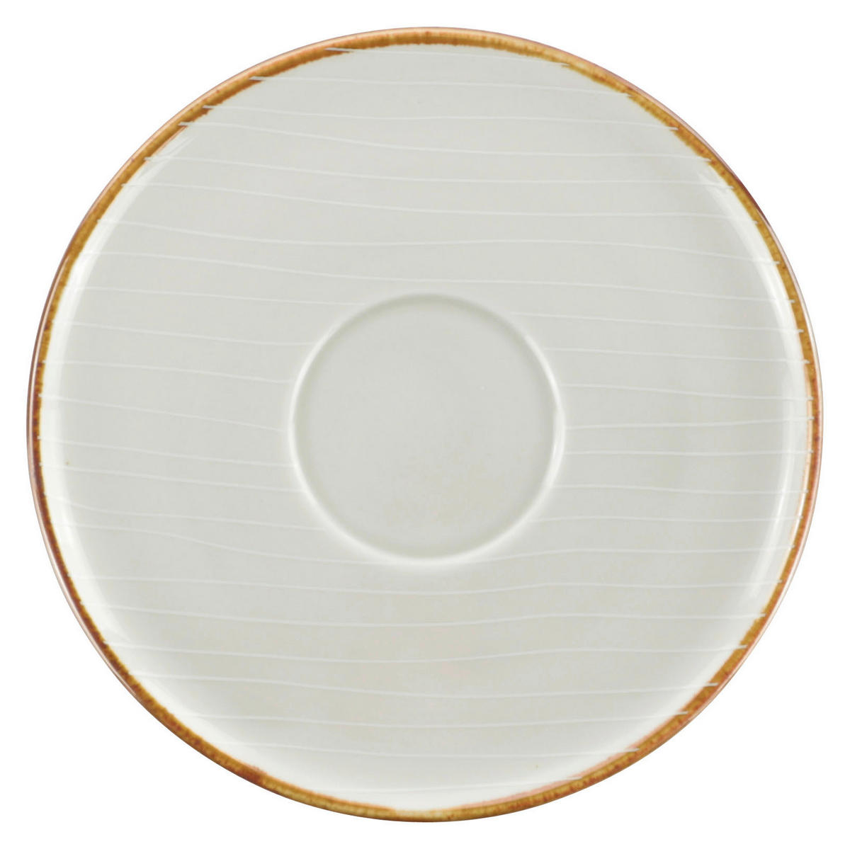TANIERIK POD ŠÁLKU porcelán  - béžová, Design, keramika (15cm) - Landscape