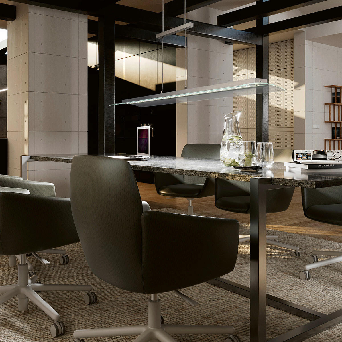 LED-HÄNGELEUCHTE    - Chromfarben/Nickelfarben, Design, Glas/Metall (22/125cm) - Fischer & Honsel