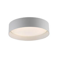 LED-DECKENLEUCHTE 28,5/28,5/7 cm   - Weiß, KONVENTIONELL, Kunststoff/Metall (28,5/28,5/7cm) - Schöner Wohnen
