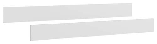 BETTSEITEN in - Weiss, Modern, Holzwerkstoff (139/15/2cm) - MID.YOU