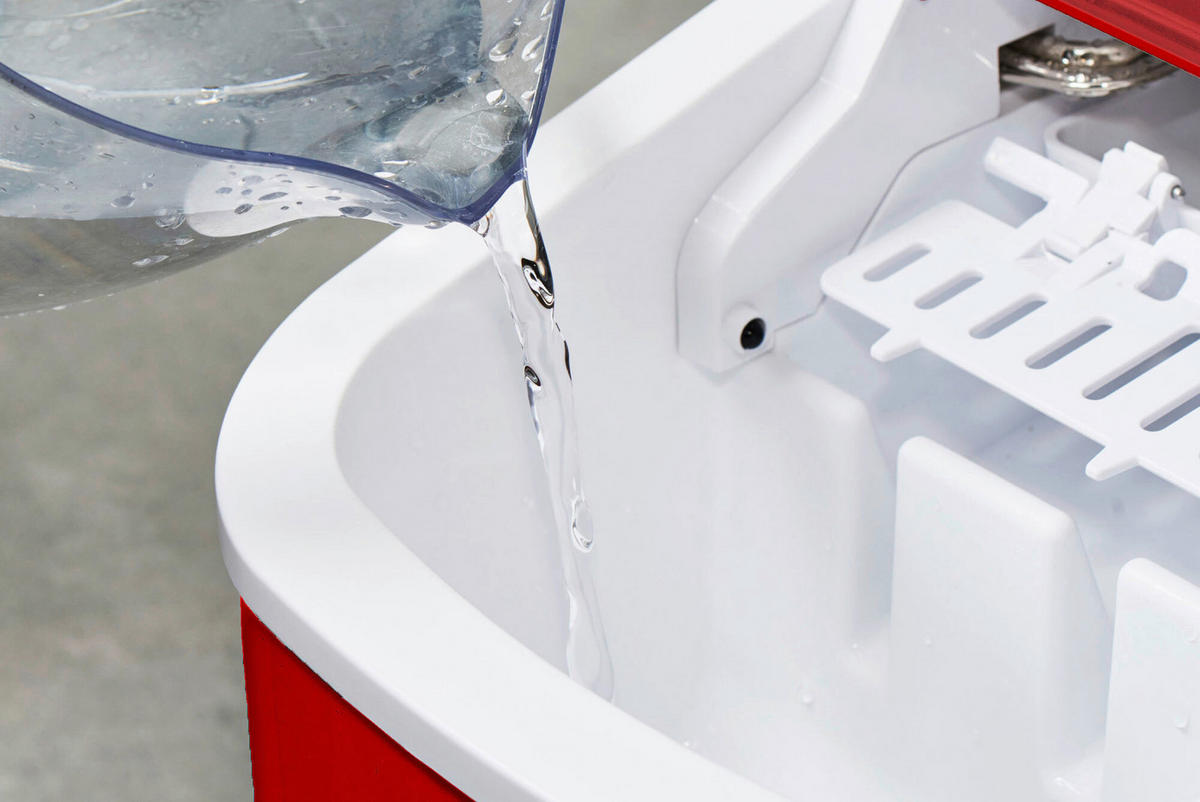 EISWÜRFELMASCHINE COCA-COLA  - Rot/Weiß, Basics, Kunststoff (22.2/29.4/29cm)