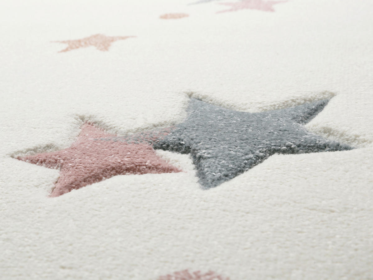 DETSKÝ KOBEREC, 120/170 cm, biela, svetlomodrá, svetloružová - svetlomodrá/biela, Trend, textil (120/170cm) - Esprit