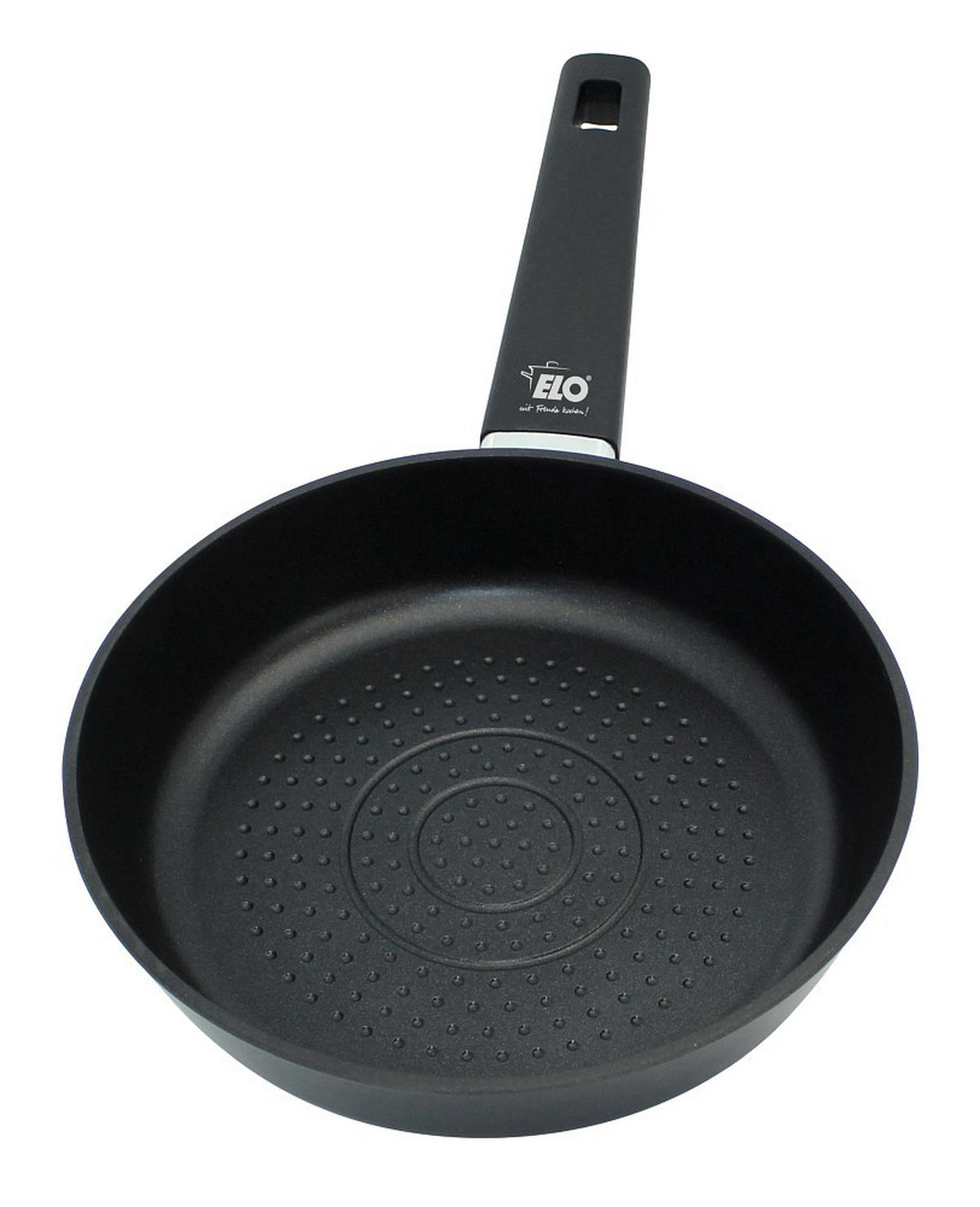 BRATPFANNE Smart Wave 20 cm  - Schwarz, Basics, Metall (20cm) - ELO