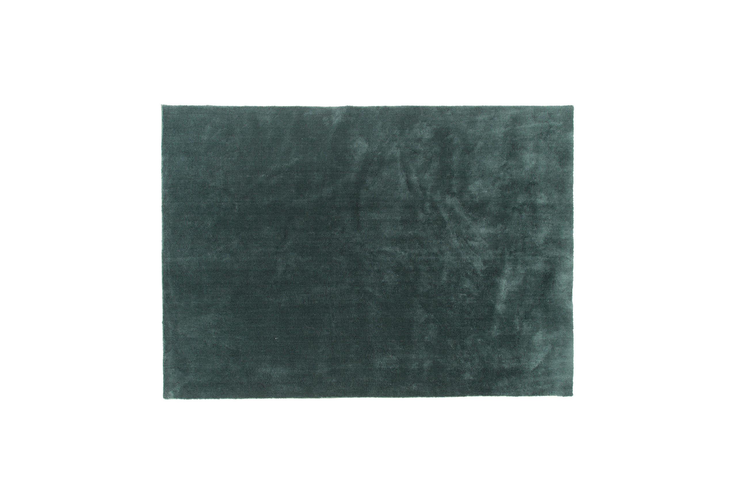 XXXLutz Hochflorteppich Grün, Dunkelgrün 170x240 cm