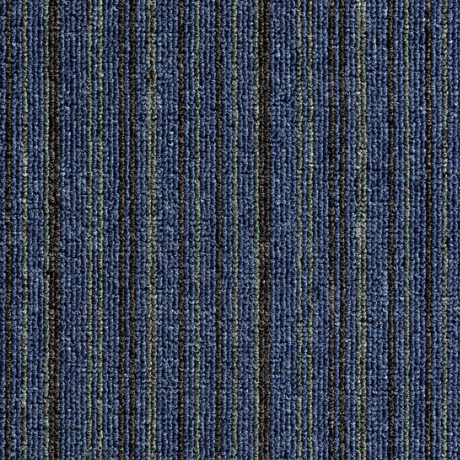 TEPPICHFLIESE - Blau/Grau, Basics, Textil (50/50cm)